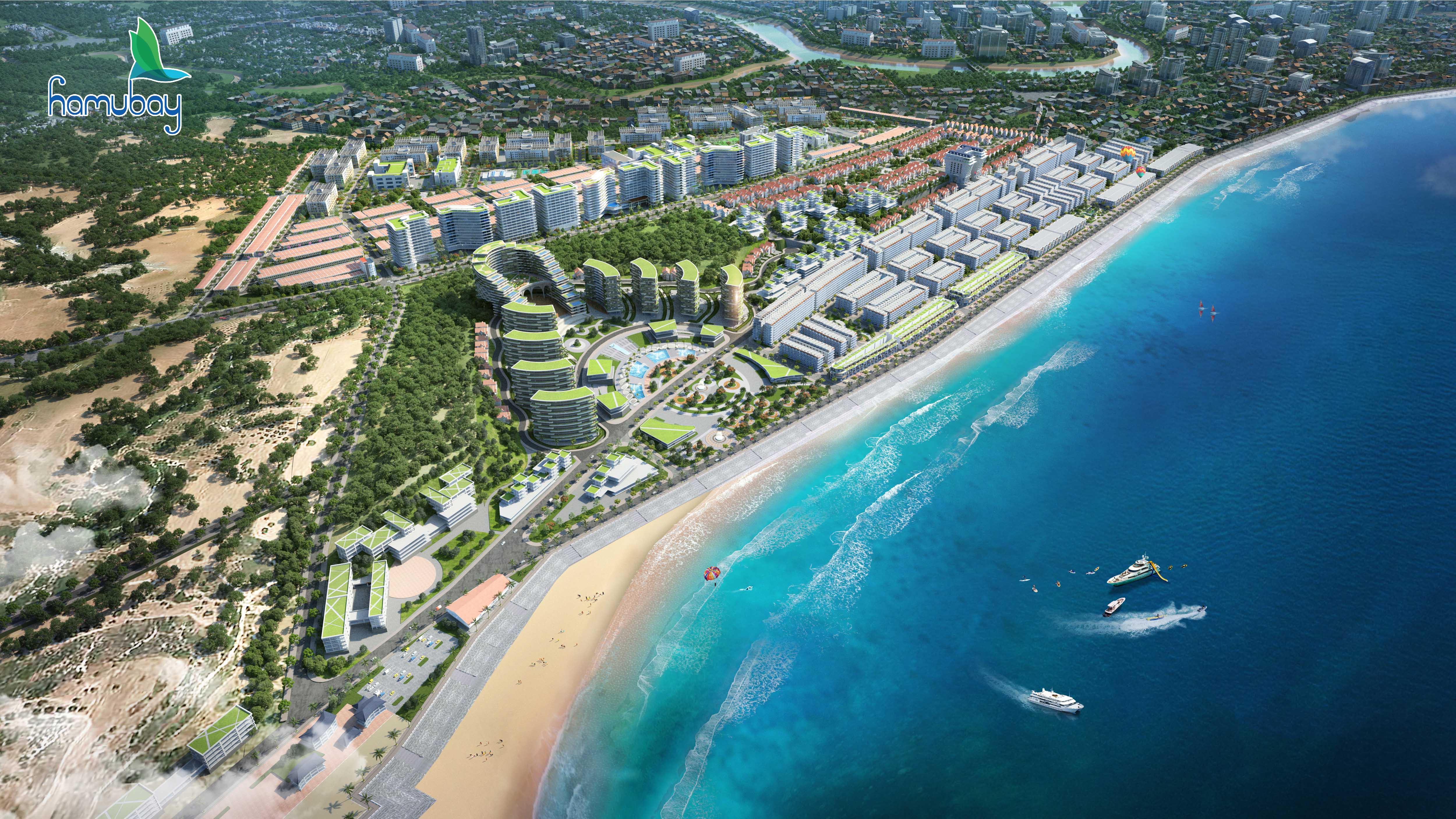 Nhận đặt chỗ đất nền mặt tiền biển kđt Hamubay Phan thiết